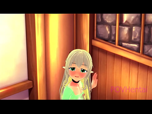❤️ (トラップ)エルフのメイドが顔を洗うのを手伝う ️ at us ❌️